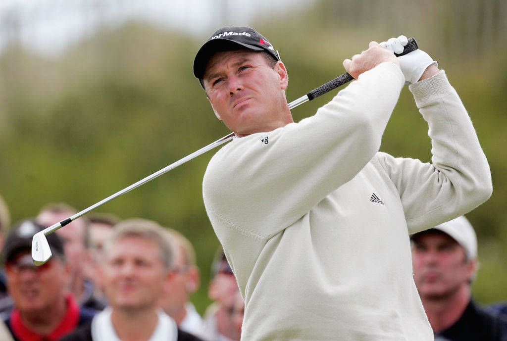 Todd Hamilton during The 133rd Open at Royal Troon which he won
